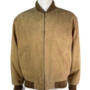 Reed Sportswear Leather Men’s Jacket Size M